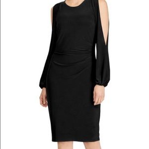 Ralph Lauren cold shoulder dress